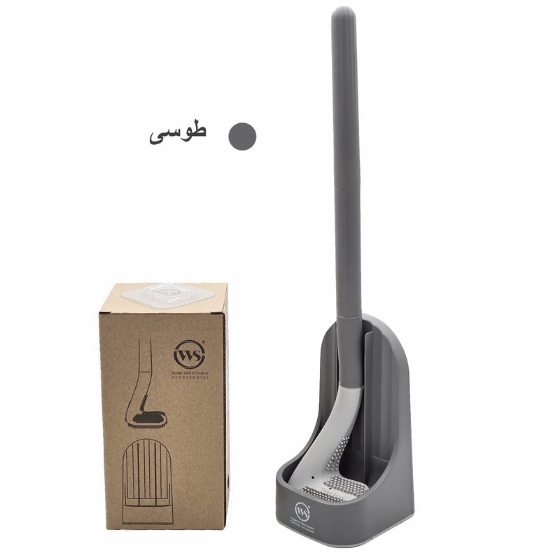 فرچه توالت شوی دبلیو اس مدل سیلیکونی کد 118