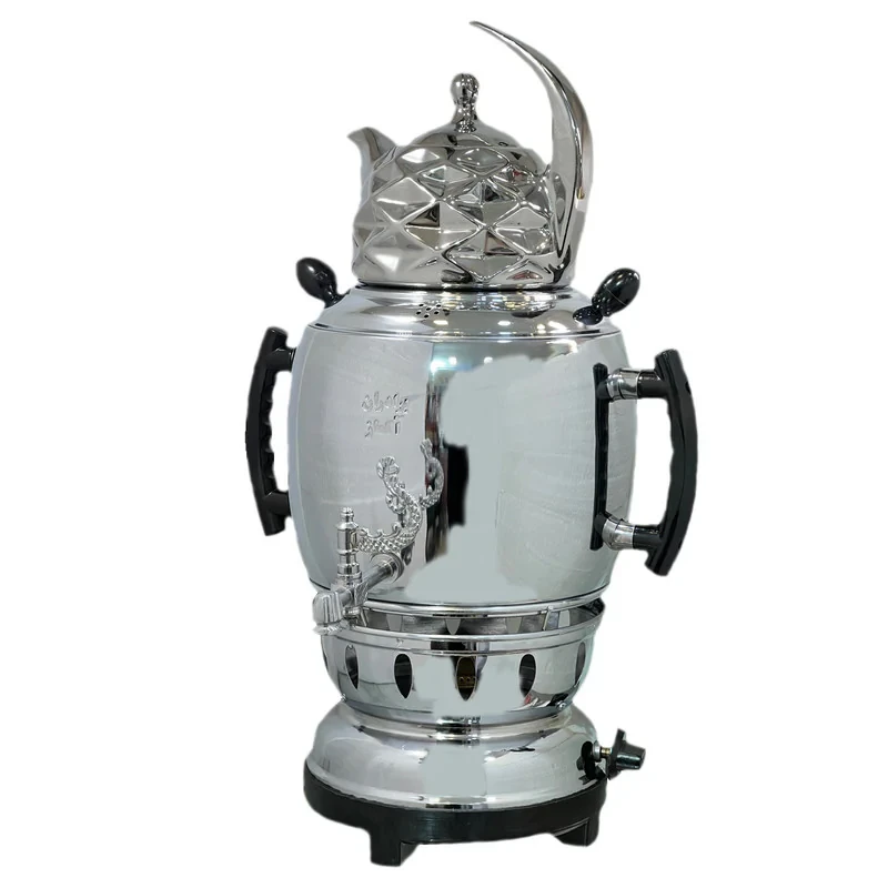 سماور گازی آکماز مدل سه کاره ak 01 گنجایش ۶ لیتر