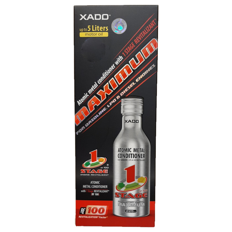 موتور شوی اکسادو مدل توتال فلاش حجم 725 میلی لیتر به همراه تمیزکننده سیستم سوخت و انژکتور و احیاگر اکسادو