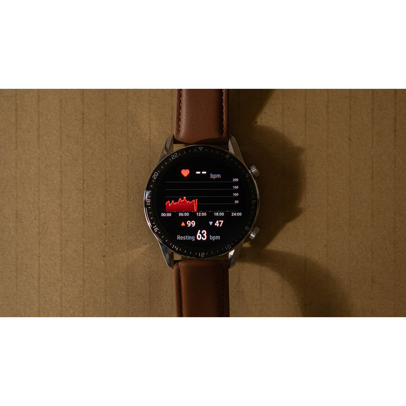 ساعت هوشمند هوآوی مدل WATCH GT 2 LTN-B19 46 mm بند لاستیکی