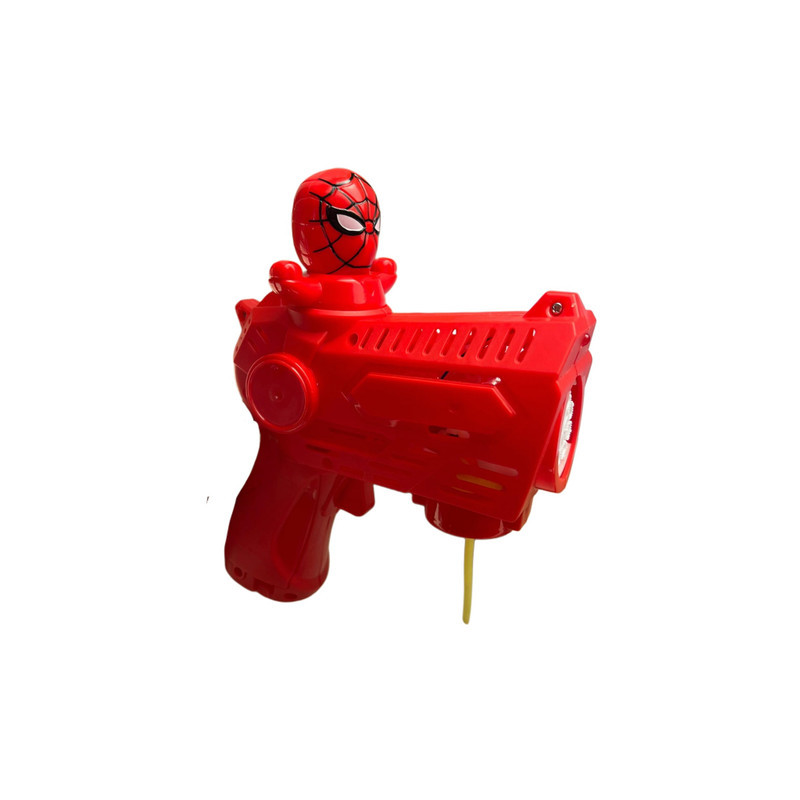 ابزار شوخی مدل تفنگ حباب ساز طرح مرد عنکبوتی کد 01