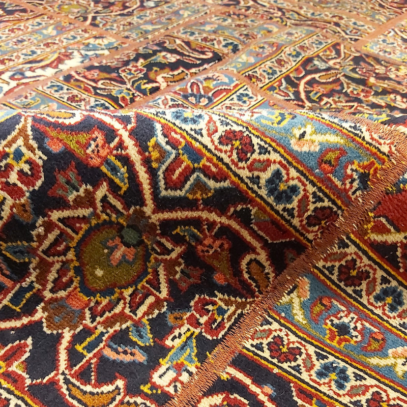کلاژ فرش دستبافت سه متری مدل چهل تکه کد N.K.P.CO.C20