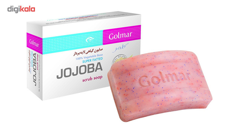 صابون لایه بردار گلمر مدل Jojoba مقدار 90 گرم