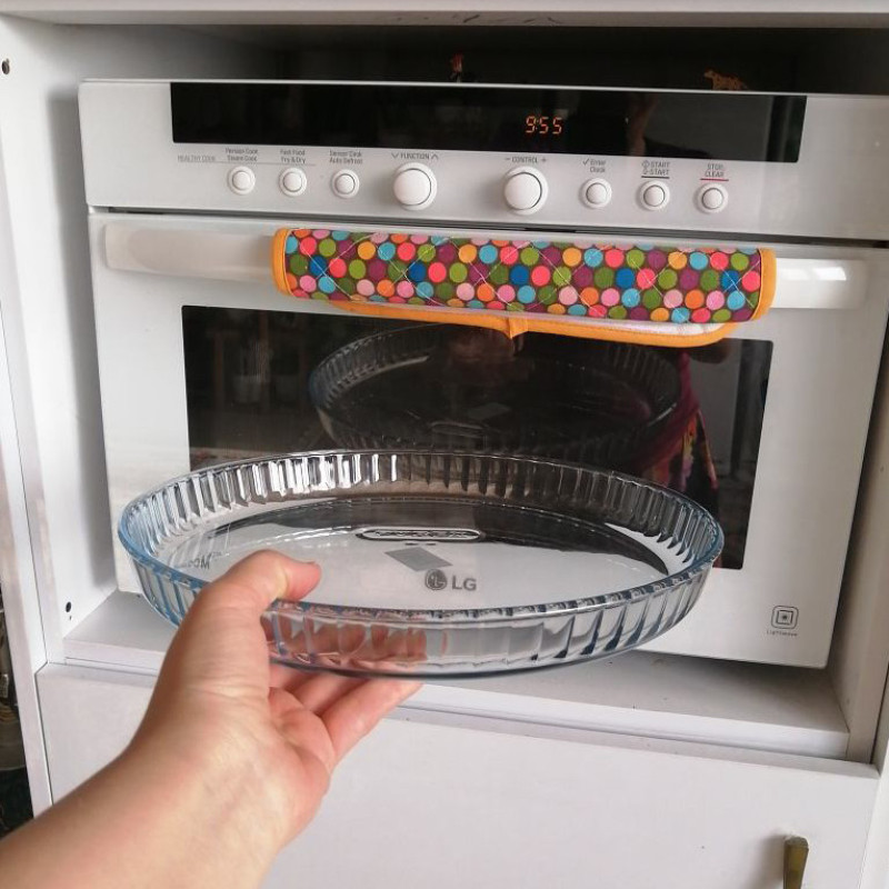 ظرف پیتزا پیرکس سری Borosilicate کد 812