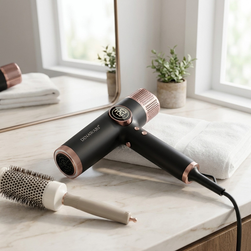 سشوار حرفه‌ای 1800 وات دیناواری مدل D-397
