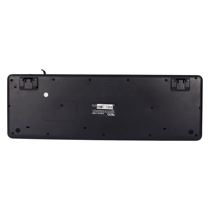 کیبورد تسکو مدل TK 8046،سوییچ ممبران، Full-size، نورپردازی RGB