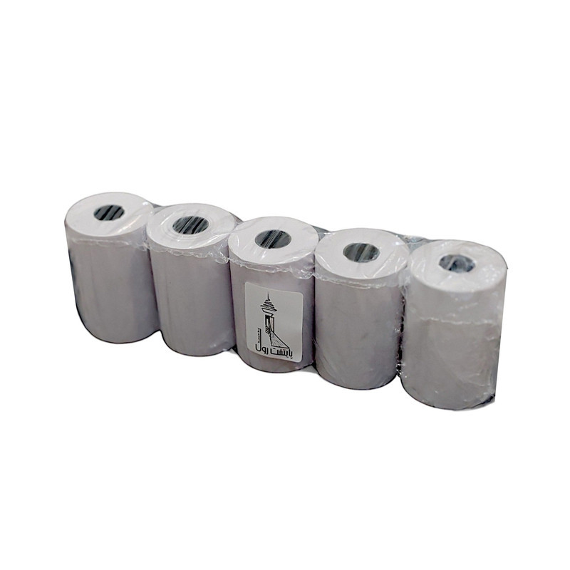 کاغذ پرینتر حرارتی پایتخت رول مدل W80mm بسته 20 عددی