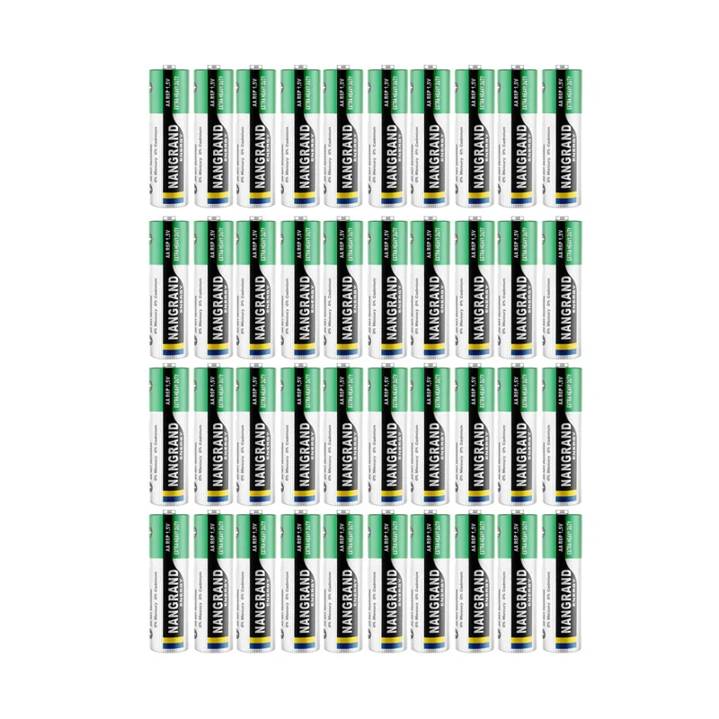 باتری نیم قلمی نانگرند مدل EXTRA heavy duty R03 بسته 40 عددی