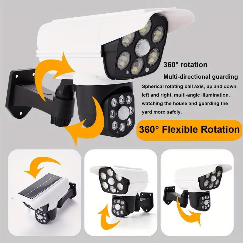 چراغ پارکی خورشیدی مدل New-360 درجه بسته 2 عددی