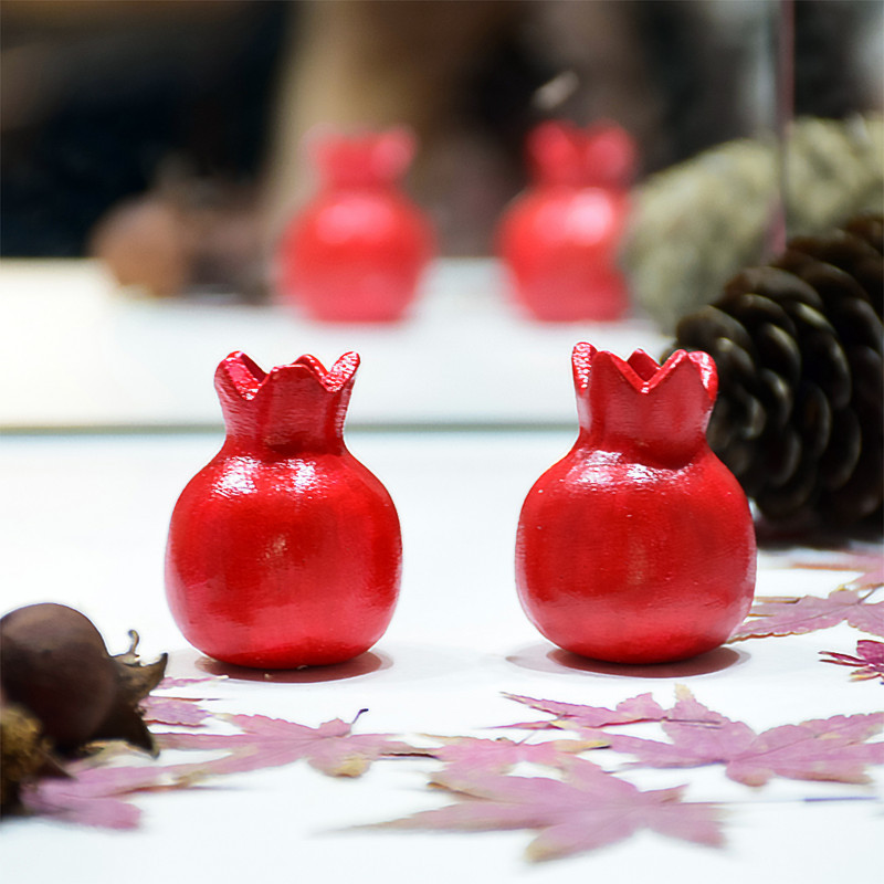 دکوری مدل انار طرح یلدا بسته 3 عددی