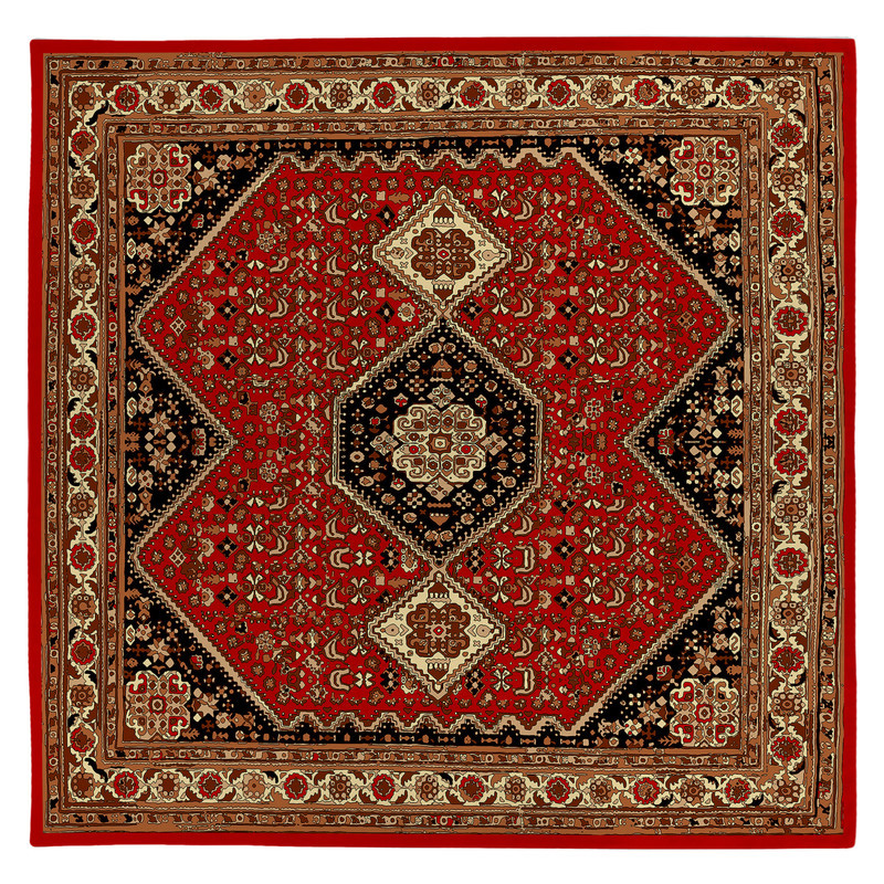 رومیزی طرح قالی کد 973