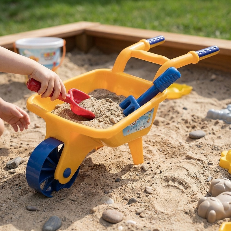 ست شن بازی زرین تویز مدل Wheelbarrows E2