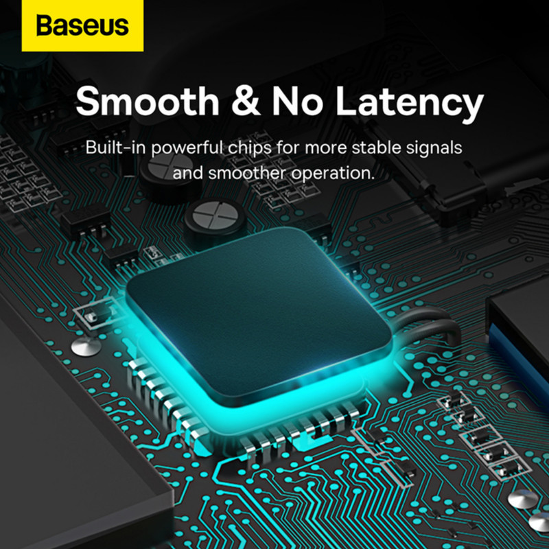 هاب 4 پورت usb3 باسئوس مدل Lite Series -WKQX03010 1M