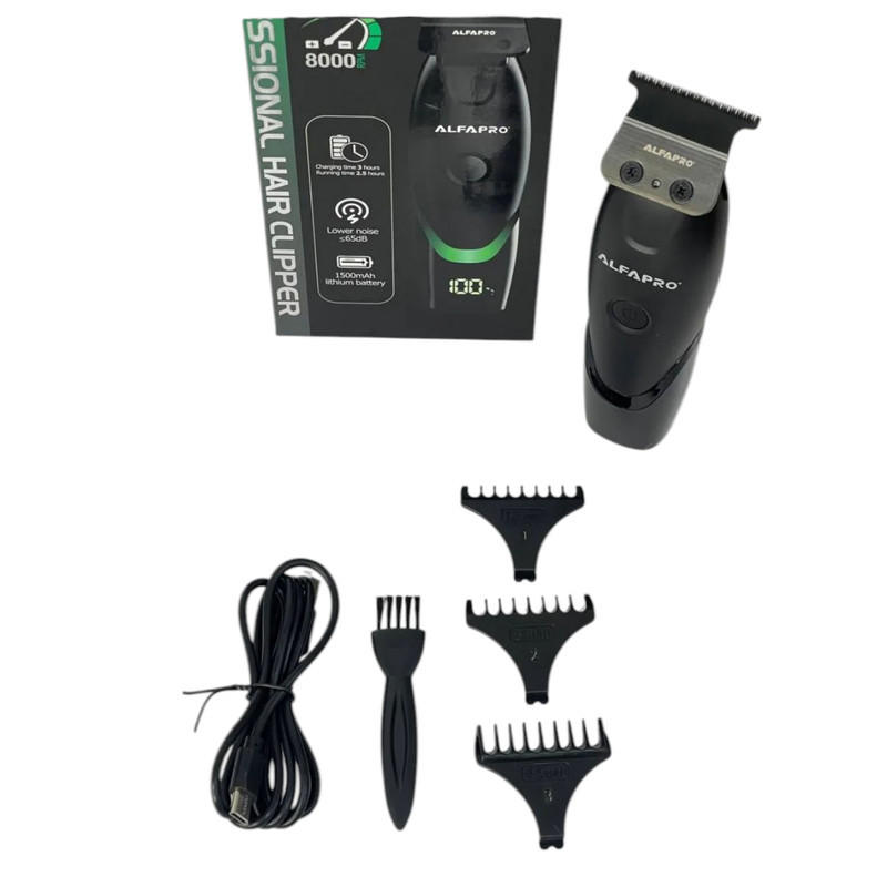 ماشین اصلاح موی سر و صورت شارژی ألفا مدل AL-115