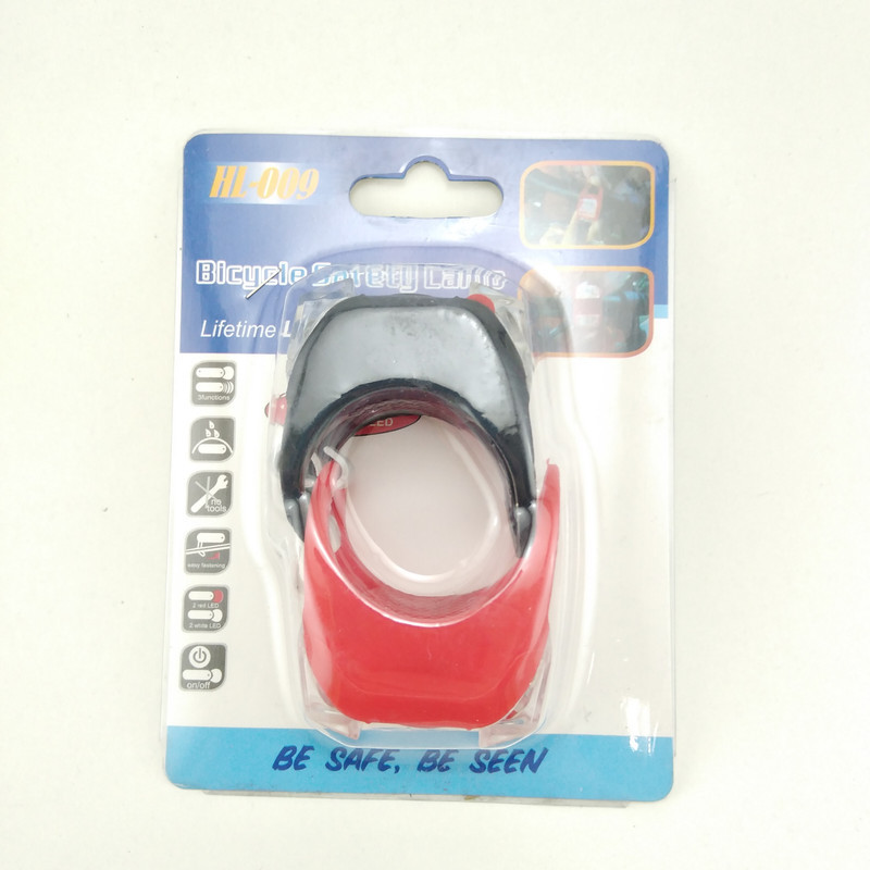 چراغ جلو و عقب دوچرخه مدل G102 بسته 2 عددی