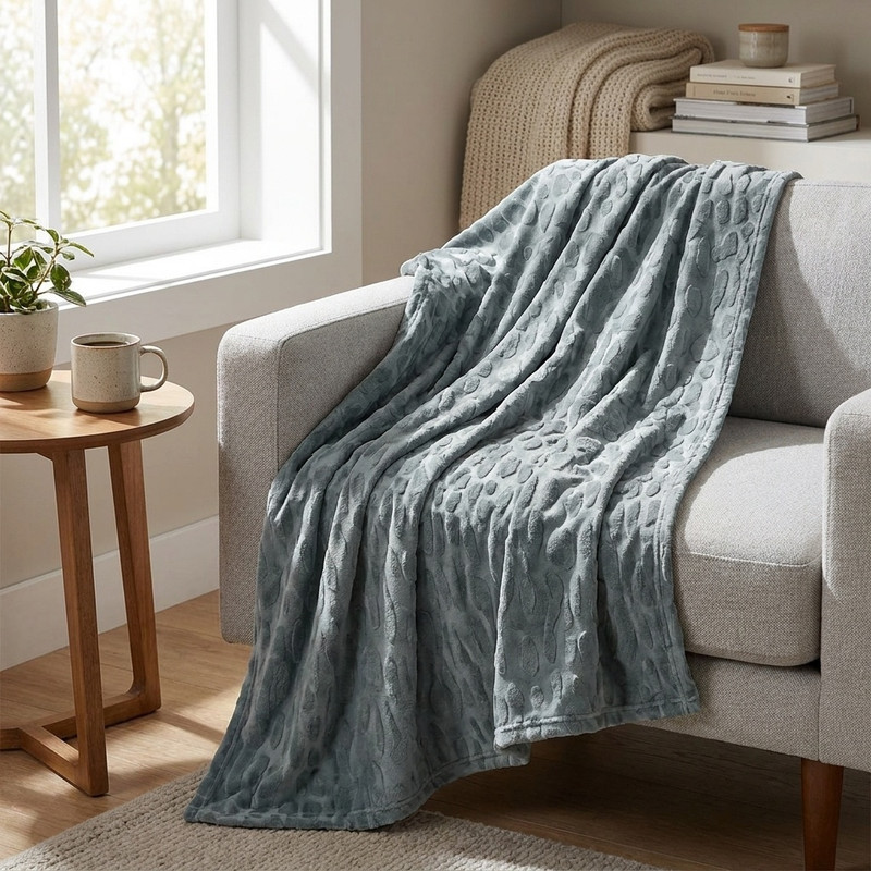 پتومسافرتی کوکو جم مدل مخمل سنگی سایز 150x220 سانتی متر