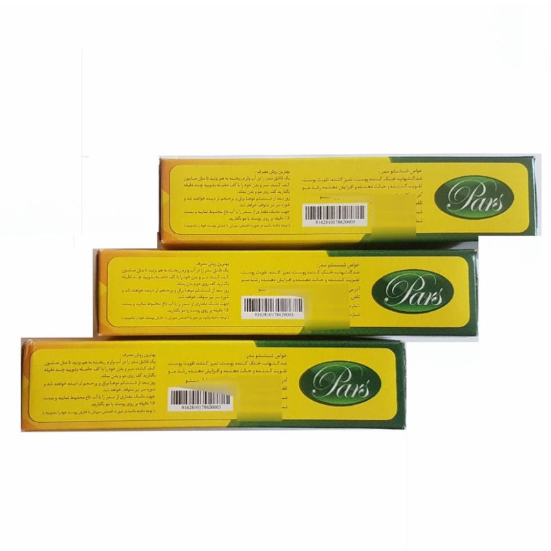 پودر تقویت کننده مو پارس محبوب حناء یزد مدل سدر طبیعی وزن 100 گرم بسته 4 عددی