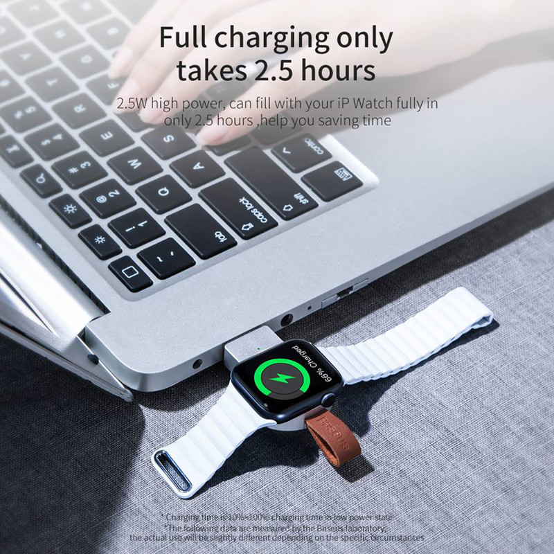 گیرنده شارژر بی سیم باسئوس مدل Dotter Wireless Charger for AP Watch