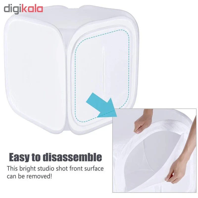 چادر عکاسی گودکس مدل DF-01 ابعاد 120x120 سانتی متر