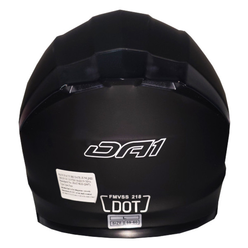 کلاه کاسکت بدون فک دی ای وان مدل عینکدار کد DA_BK408