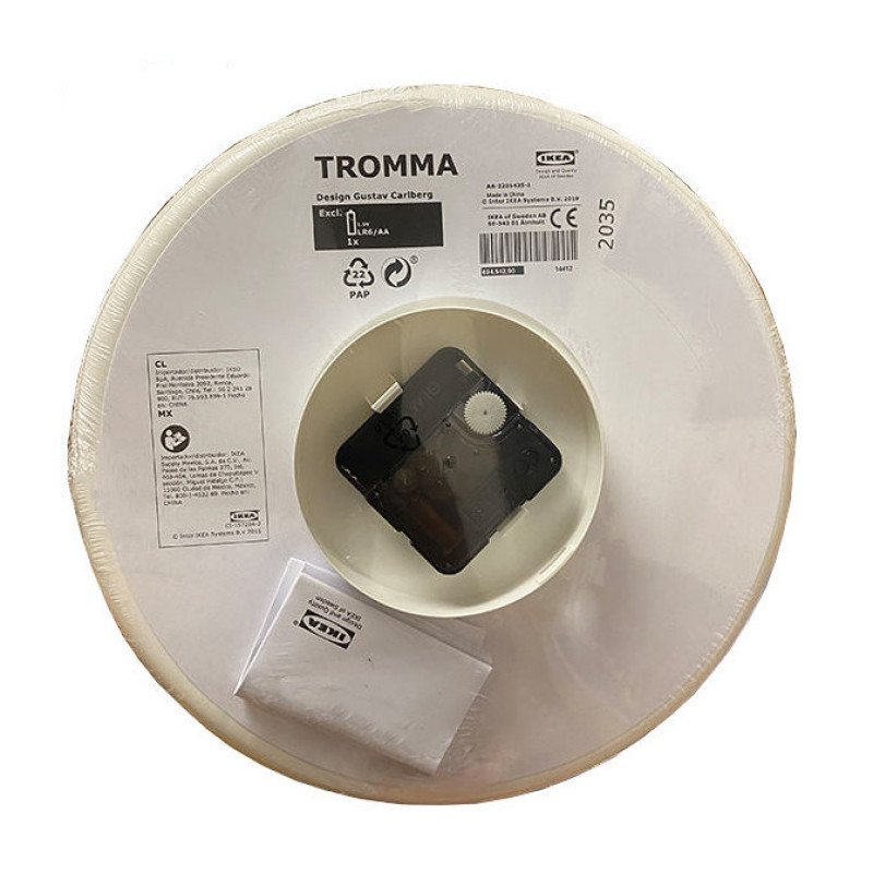 ساعت دیواری ایکیا مدل TROMMA کد804.542.90