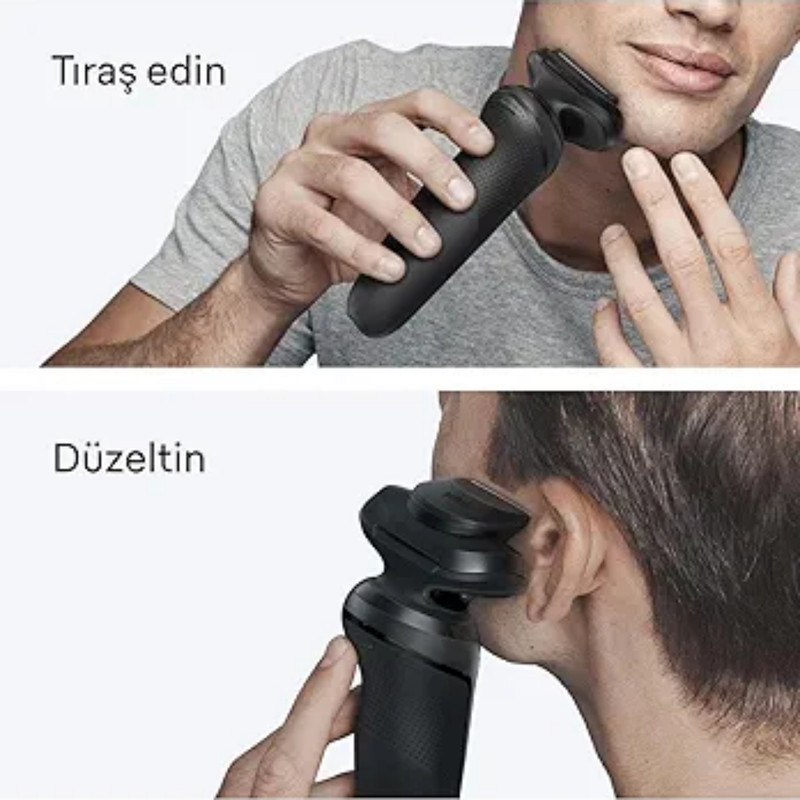 ماشین اصلاح موی صورت شارژی براون مدل Series 5 52-N1200s