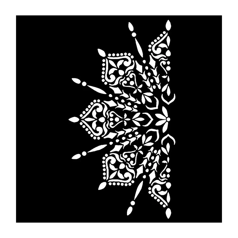 شابلون باتیس آرت طرح تذهیب کد 545