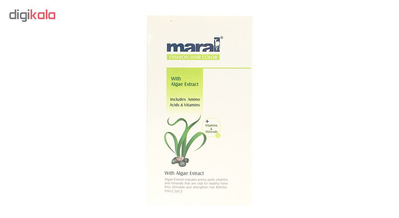 شامپو رنگ موی مارال مدل Algae Extract حجم 80 میلی لیتر