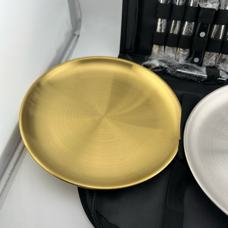 مجموعه ظروف سفری 2 نفره کد Stainless steel
