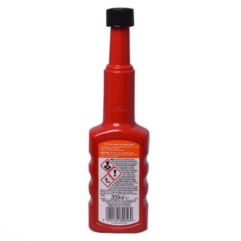 اکتان سوخت خودرو اس تی پی مدل POWER BOOSTER حجم 200 میلی لیتر
