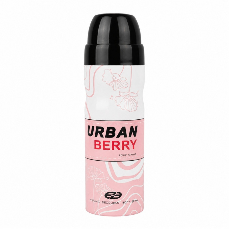 اسپری دئودورانت زنانه عماد آرا مدل Urban Berry حجم 200 میلی‌لیتر