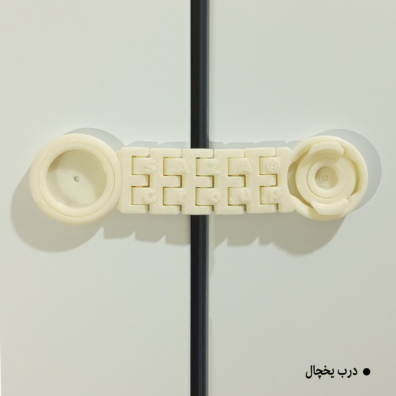 قفل درب کابینت سازا مدل SPL04-SE بسته چهار عددی
