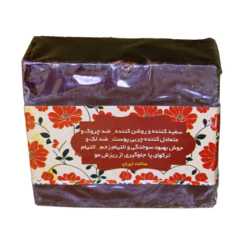 صابون پاپک مدل زردچوبه وزن 90 گرم