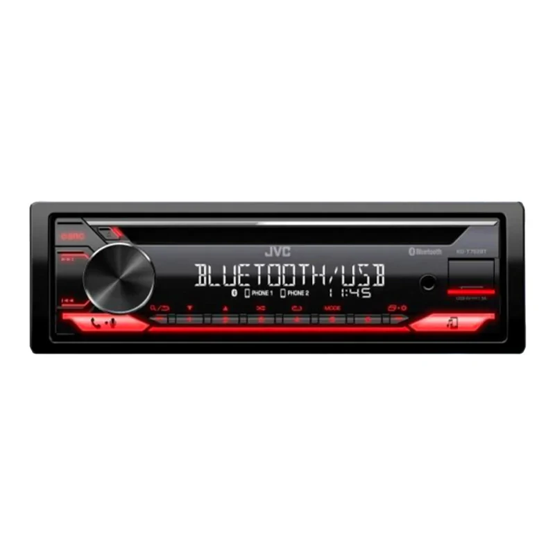پخش کننده خودرو جی وی سی مدل KD-T752BT