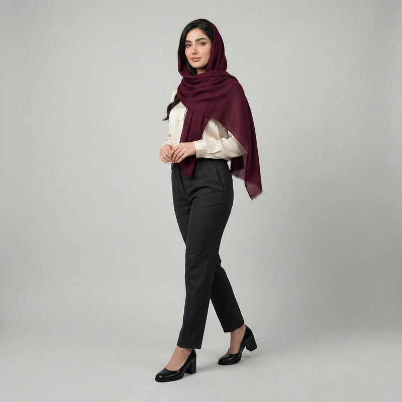 کفش پاشنه‌دار زنانه چرم وحید مدل آدام کد 9010