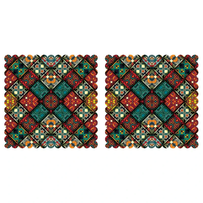 رومیزی رنس مدل T3-42078 سایز 40x40 سانتی متر مجموعه 2 عددی