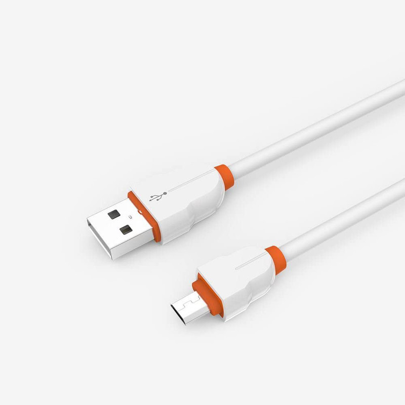 کابل تبدیل USB به microUSB الدینیو مدل LS02 طول 2 متر