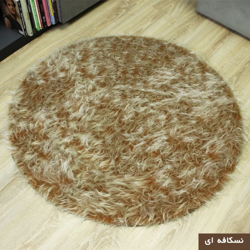 پادری هیراد هوم فرنشینگ طرح خز فانتزی سایز 90×90 سانتی متر
