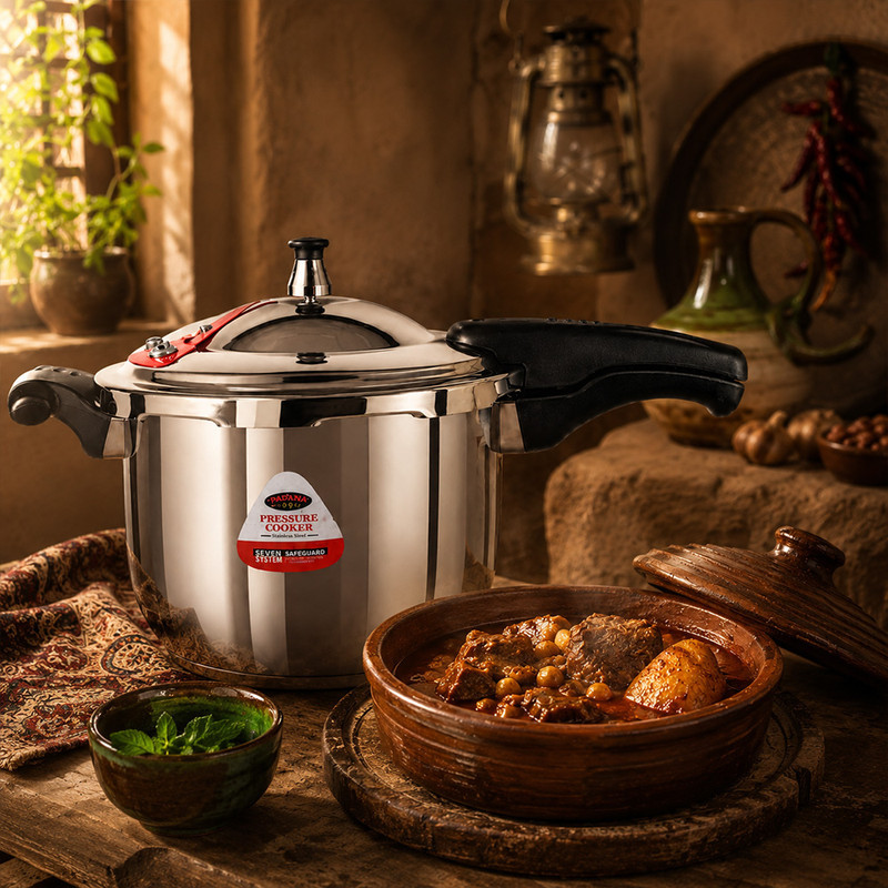 زودپز آپادانا مدل TitanChef کفی 5 لایه گنجایش 9 لیتر