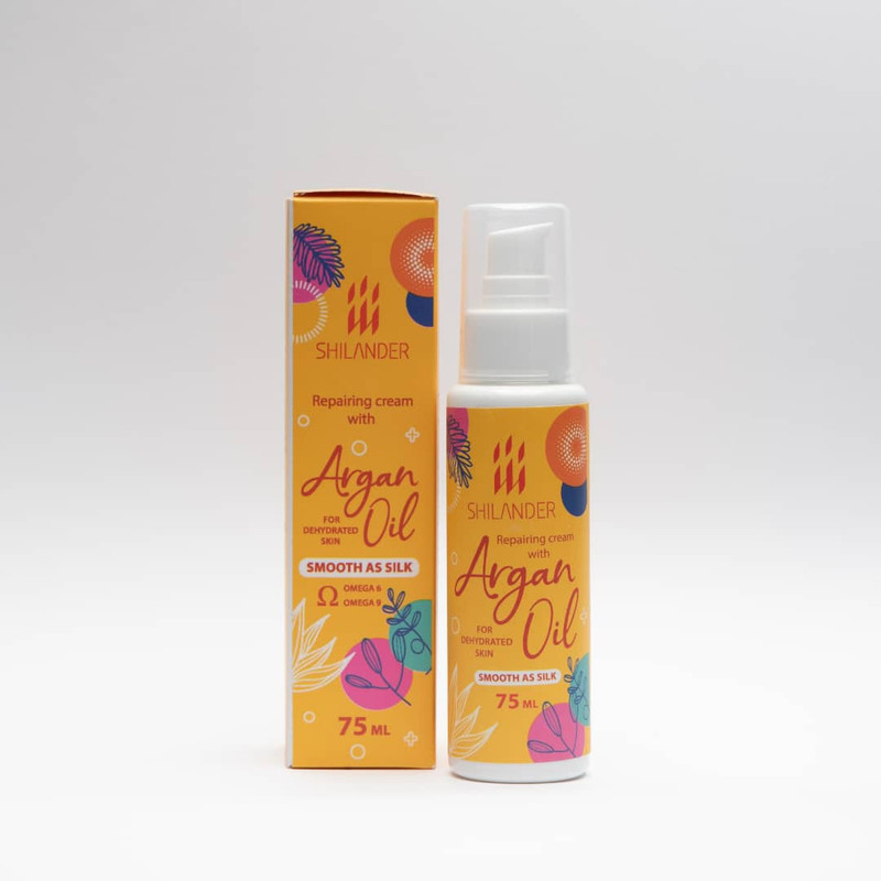 کرم ترمیم کننده شیلاندر مدل Argan Oil حجم 75 میلی لیتر