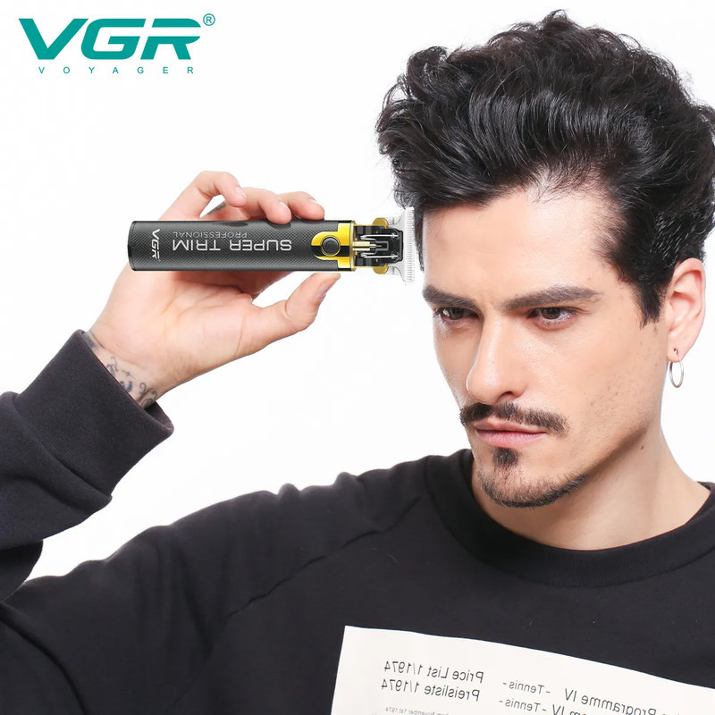 ماشین اصلاح موی سر و صورت وی جی ار مدل 082 به همراه تیغه یدک بسته 2 عددی