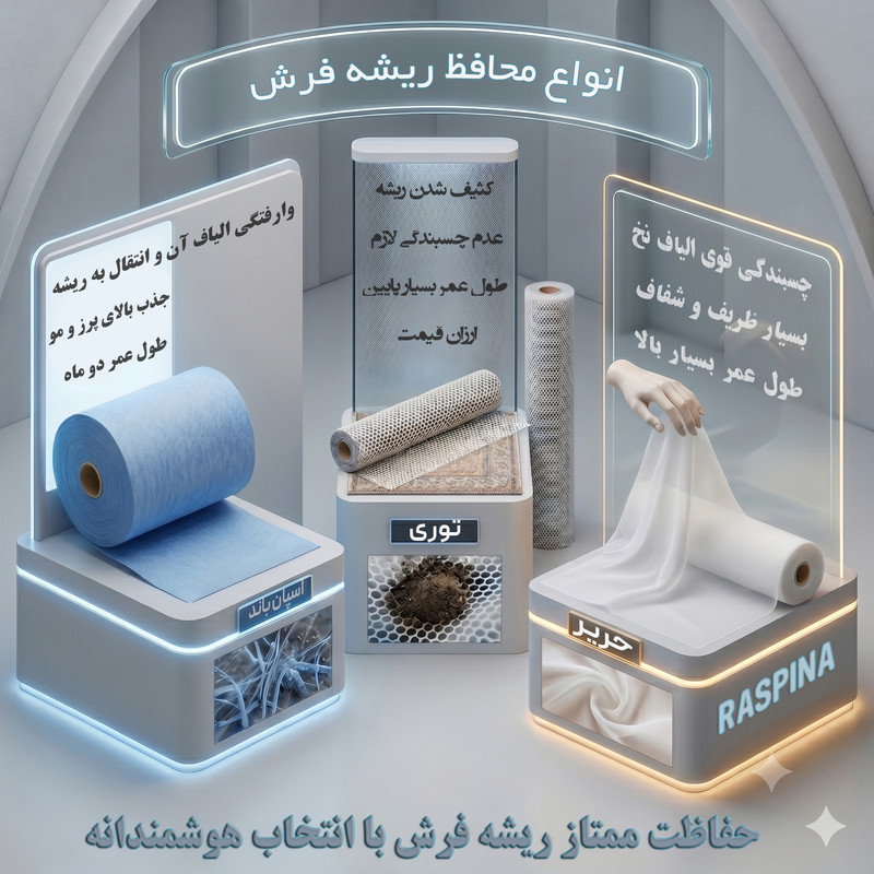 محافظ ریشه فرش راسپینا مدل 9