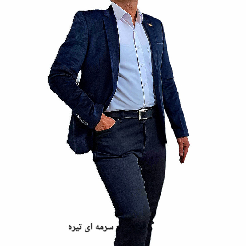 کت تک رسمی مردانه جیر مدل ۱۰۰۶