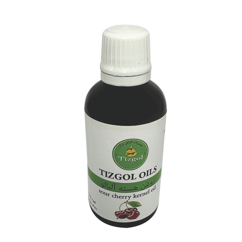 روغن هسته آلبالو تیزگل مدل سنتی حجم 50 میلی لیتر