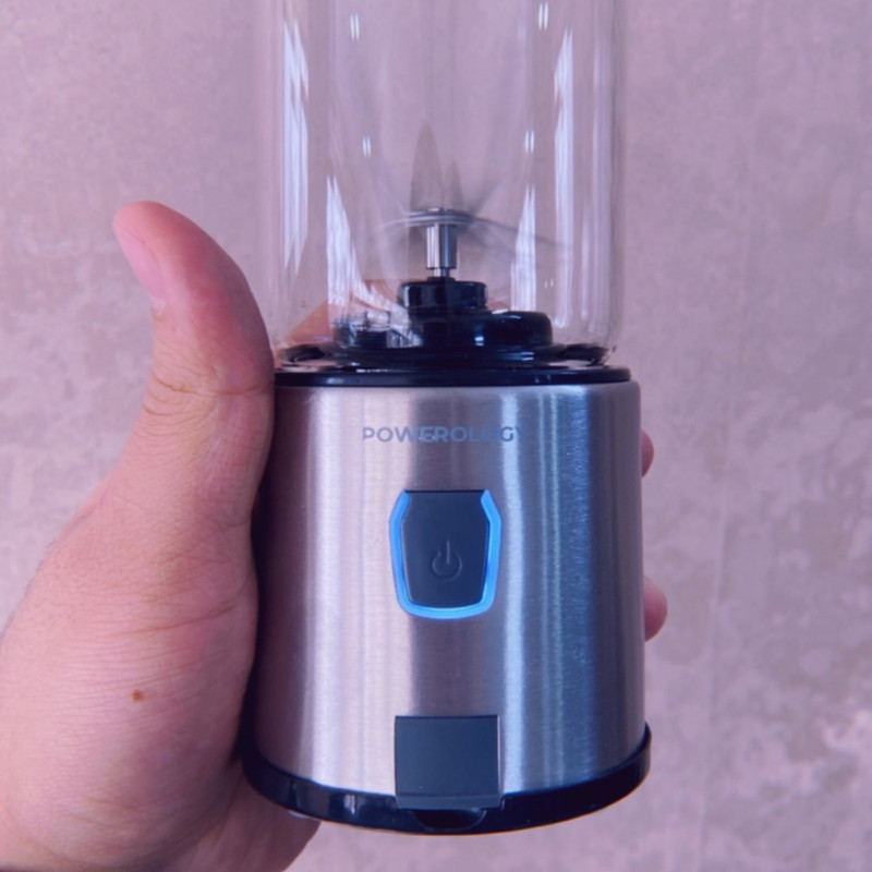 شیکر شارژی پاورولوجی مدل 126W Portable گنجایش 450 میلی لیتر