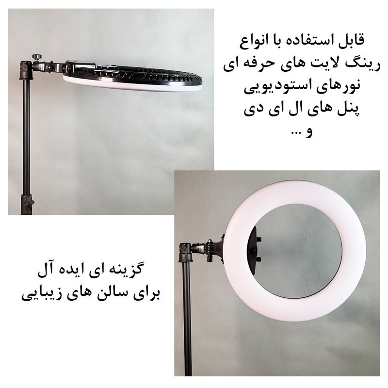 سه پایه نگهدارنده  نور زومی مدل Professional ZM 807