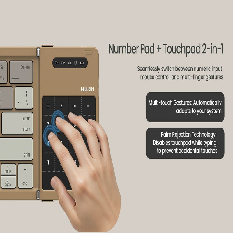 کیبورد نیلکین مدل Portable Cube Pocket Keyboard