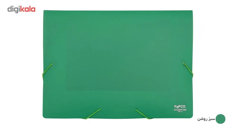 پوشه کش دار پاپکو کد S-501 سایز A4