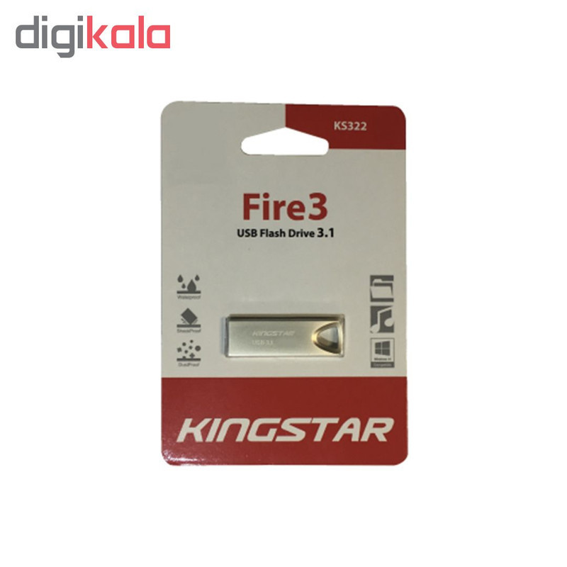 فلش مموری کینگ استار مدل KS322 Fire3 ظرفیت 64 گیگابایت