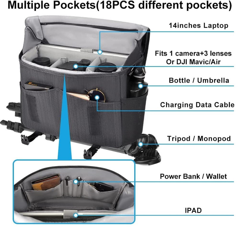 کیف دوربین کادن مدل K11